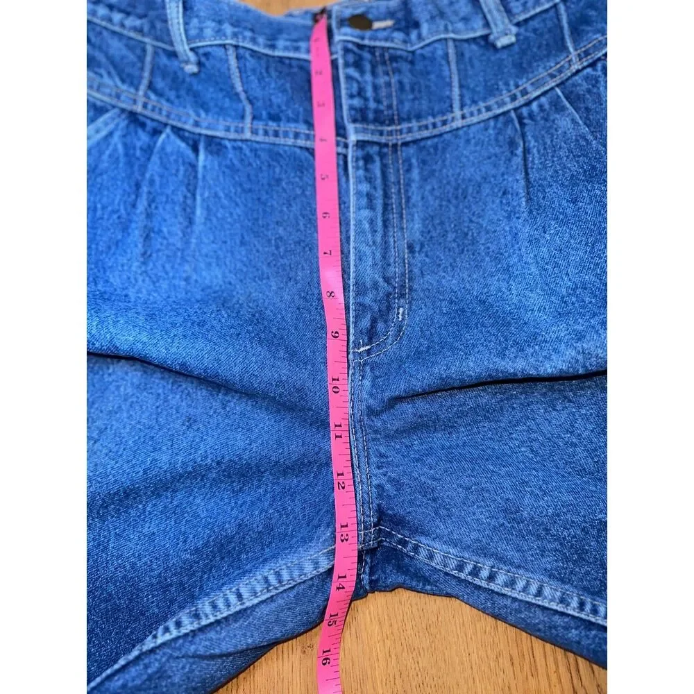 Vintage 70s Women's Denim, Natchez, Cut-off Jean Shorts,‎ Made in USA, High-rise